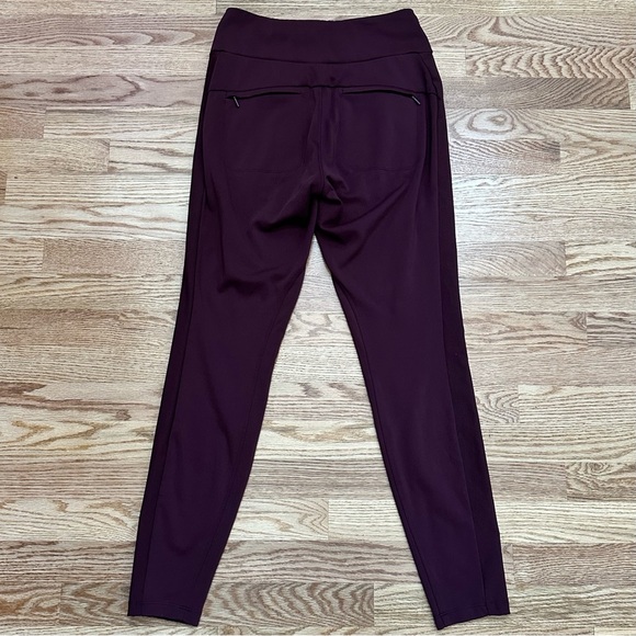 Athleta Headlands Hybrid Trek Tight Burgundy Size 6 - Picture 7 of 12
